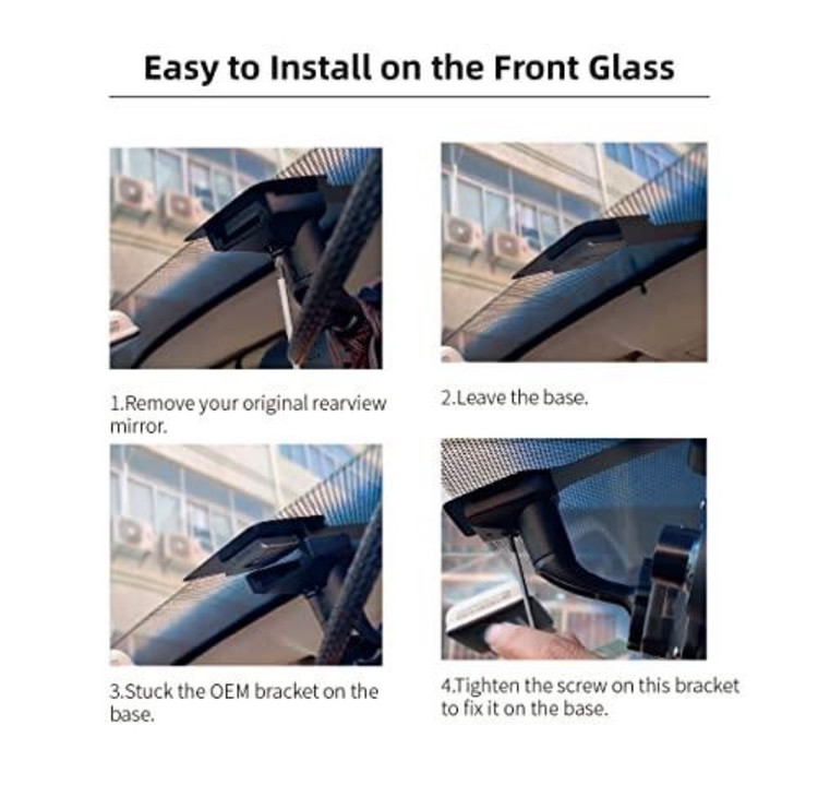 پایه نصب OEM آینه هوشمند WOLFBOX مدل OEM-MB WOLFBOX Universal OEM Mirror Bracket