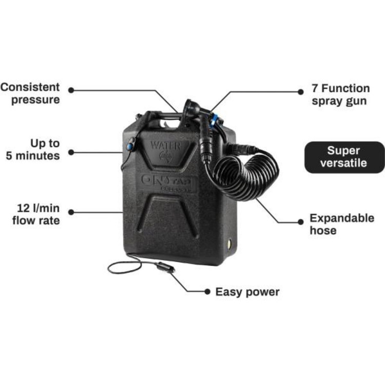 گالن دوشدار ARB ONTAP مدل OTSGRE400 ARB ONTAP Portable Shower – Green Finish Part Number: OTSGRE400