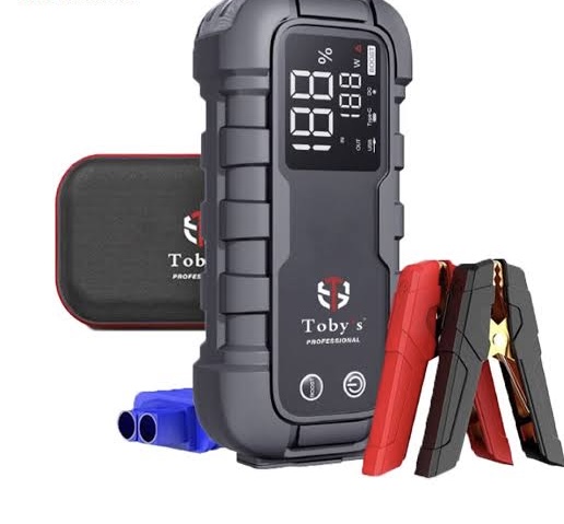 جامپ استارتر و پاوربانک چندمنظوره Toby’s | X17
