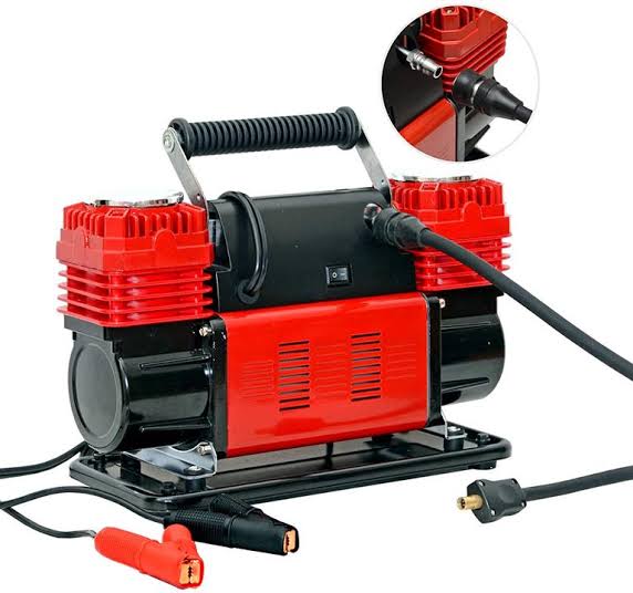 پمپ باد دو سیلندر ۳۰۰ لیتر بر دقیقه Toby’s | Heavy Duty Air Compressor