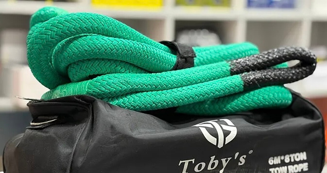 تسمه طناب ارتجاعی توبیز (اسنچ استرپ) Toby’s | Snatch Strap (مدلهای ۸ تن و ۱۴ تن)