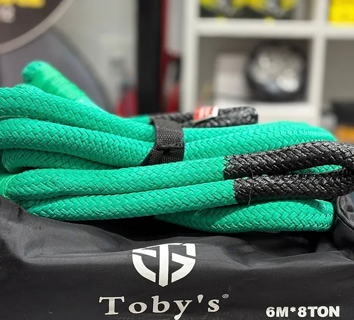 تسمه طناب ارتجاعی توبیز (اسنچ استرپ) Toby’s | Snatch Strap (مدلهای ۸ تن و ۱۴ تن)