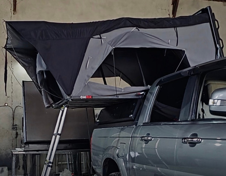 ⛺ چادر سقفی هارد کیس تاکتیکال چریک | Tactical Hard Case Rooftop Tent