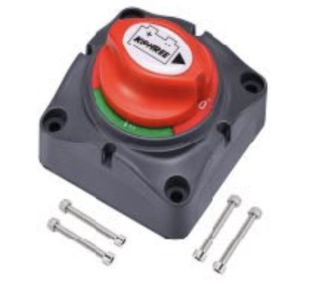 کلید قطع‌کن الکترومغناطیسی (شیر برقی / رله قطع‌کن باتری) نکو | NEKO Master Battery Disconnect Solenoid Switch
