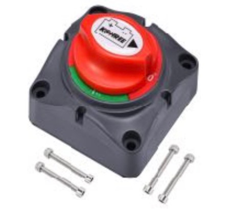 کلید قطعکن الکترومغناطیسی (شیر برقی / رله قطعکن باتری) نکو | NEKO Master Battery Disconnect Solenoid Switch