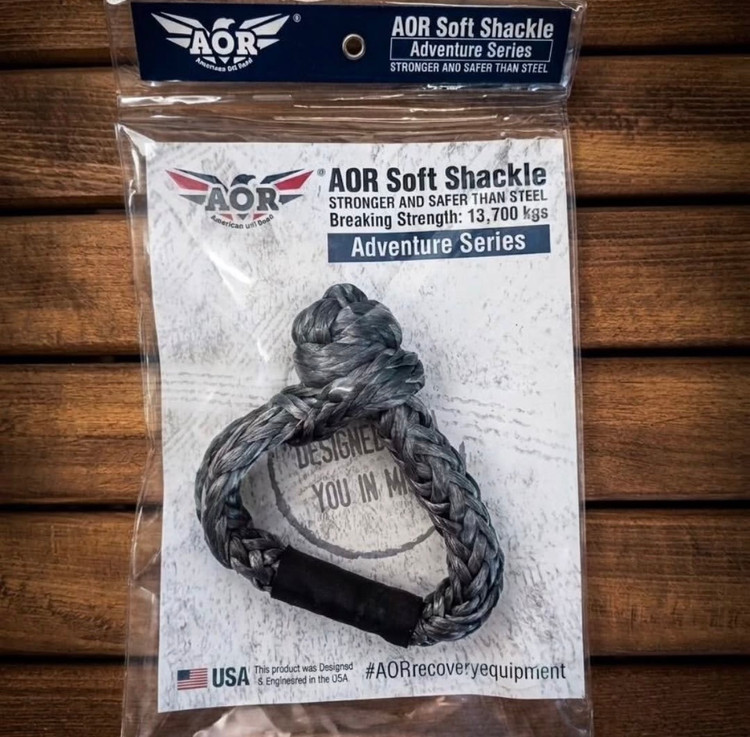 سافت شگل ۱۳٬۷۰۰ کیلوگرم ای او آر AOR | AOR Soft Shackle 13.7T