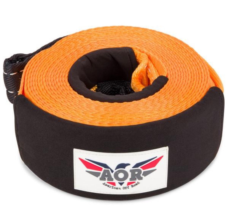 تسمه ارتجاعی ریکاوری ۸ تن ای او آر AOR | AOR 8-Ton Towing Strap