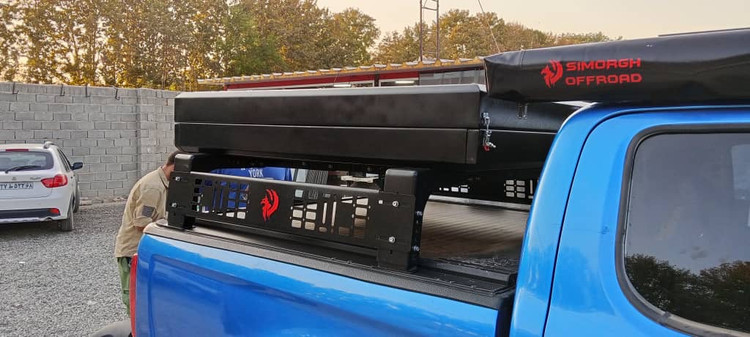 بد رک قسمت بار پیکاپ چیریک (سیمرغ آفرود) | Chirik Modular Pickup Bed Rack (در دو سایز)