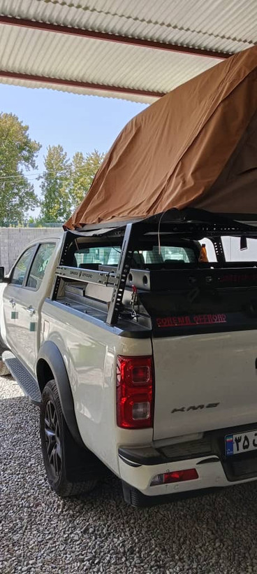 بد رک قسمت بار پیکاپ چیریک (سیمرغ آفرود) | Chirik Modular Pickup Bed Rack (در دو سایز)