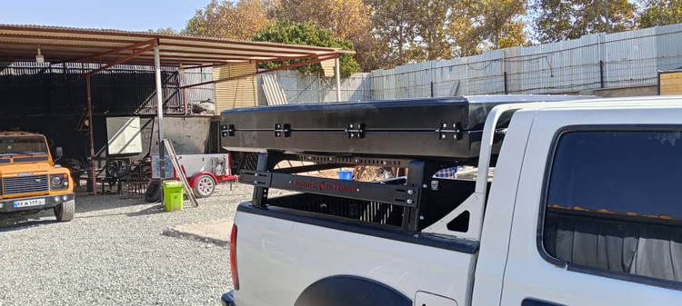 بد رک قسمت بار پیکاپ چیریک (سیمرغ آفرود) | Chirik Modular Pickup Bed Rack (در دو سایز)