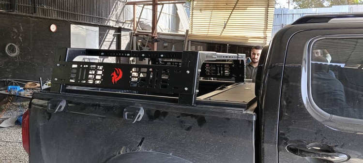 بد رک قسمت بار پیکاپ چیریک (سیمرغ آفرود) | Chirik Modular Pickup Bed Rack (در دو سایز)