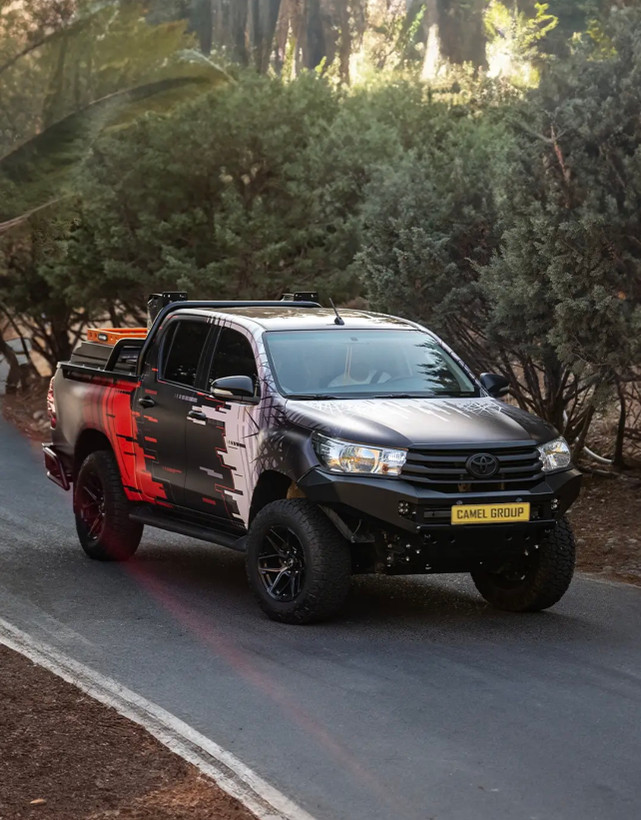 سپر جلو تویوتا هایلوکس روو کمل گروپ | Camel Offroad