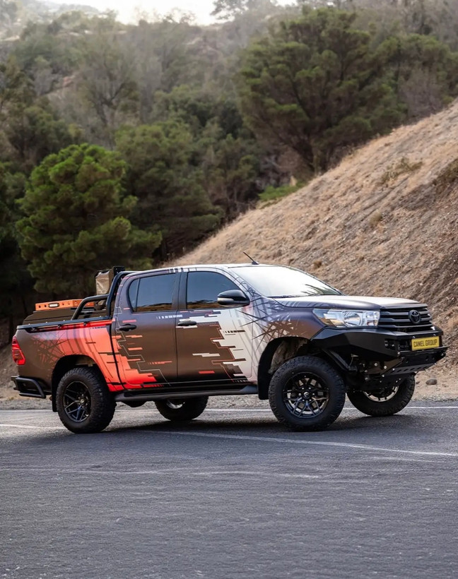 سپر جلو تویوتا هایلوکس روو کمل گروپ | Camel Offroad