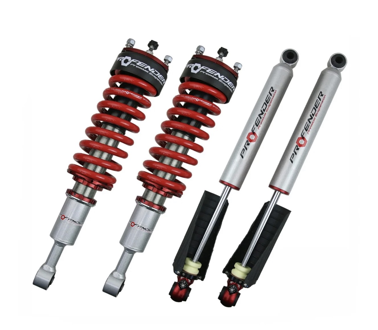 کیت زیر‌بندی، افزایش ارتفاع و تعلیق Profender Queen Series Monotube 1-Way 2 Inch | کیت تعلیق پروفندر سری کویین ۲ اینچ قابل تنظیم مناسب تانک ۳۰۰ و چانگان اینفینیت