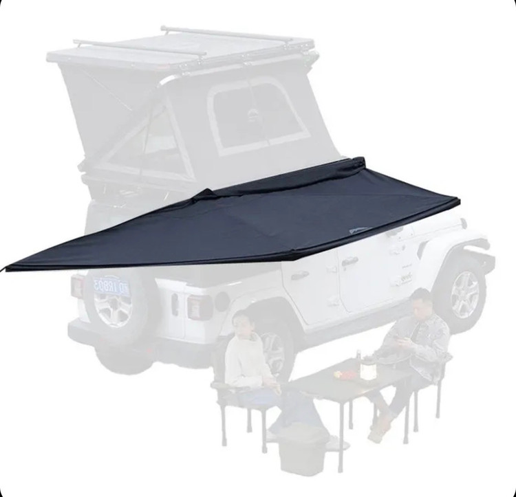 سایبان آفرودی بغل خودرو با پایه Wildland مدل 180 Car Awning Self-Support