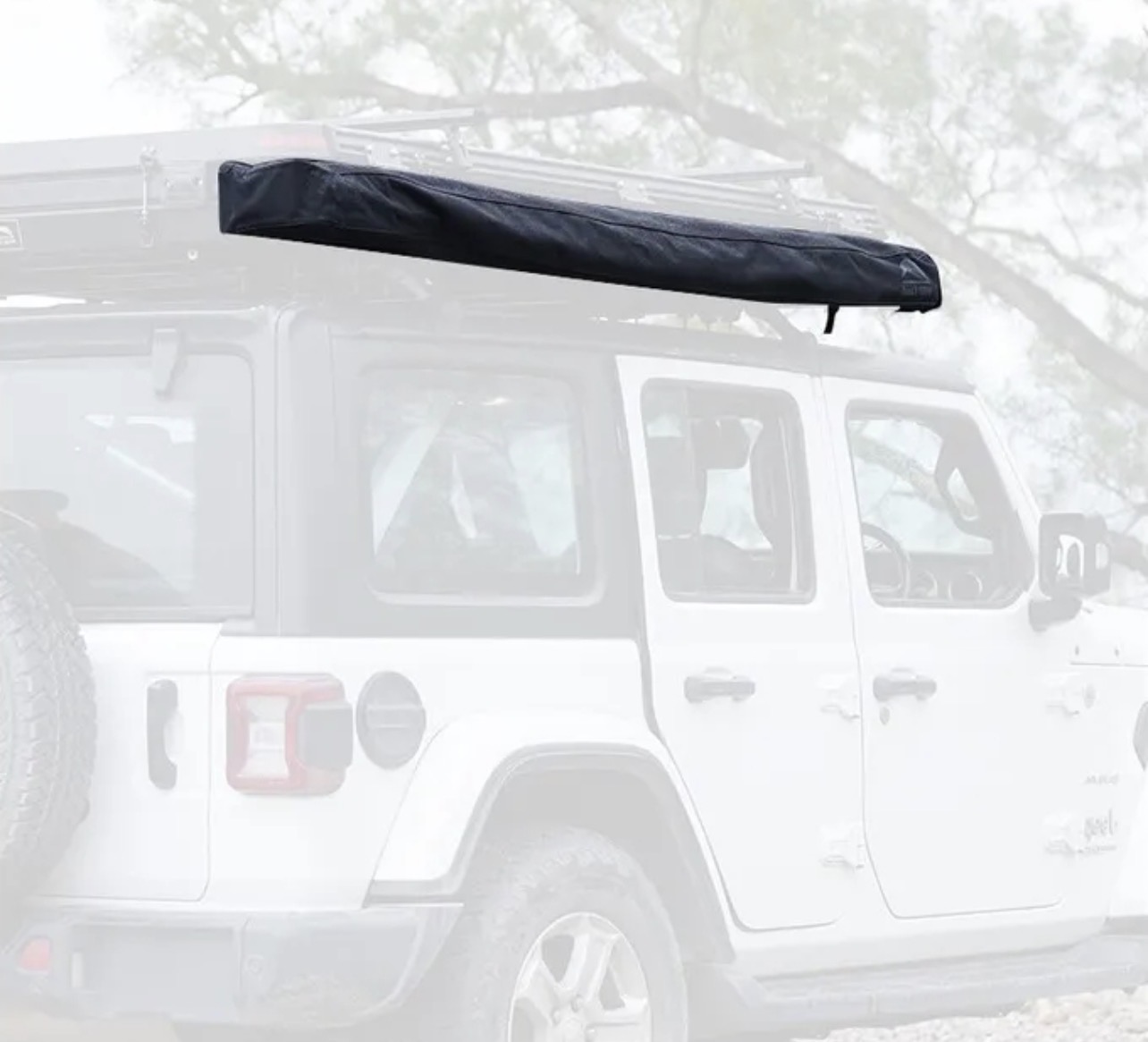 سایبان آفرودی بغل خودرو با پایه Wildland مدل 180 Car Awning Self-Support