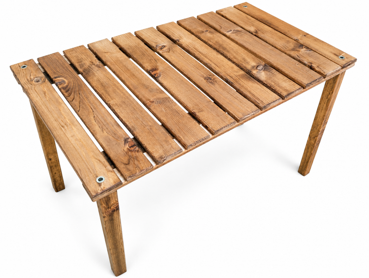 میز چوبی timber مجیکمپ