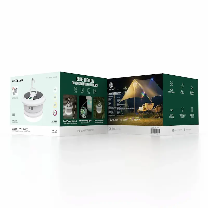 چراغ کمپینگ گرین لاین مدل LED LUMIX