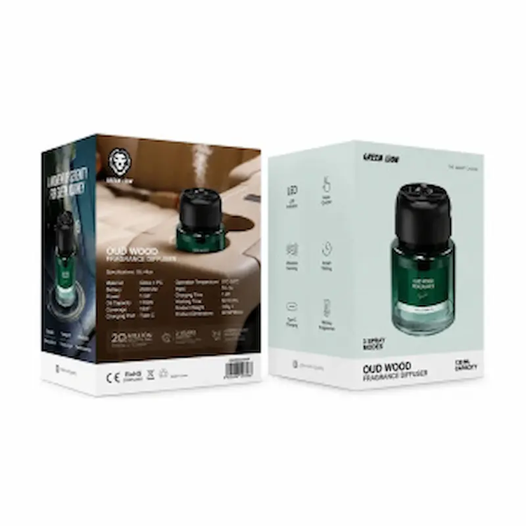 خوشبو کننده OUD WOOD130ML-GREEN گرین لاین
