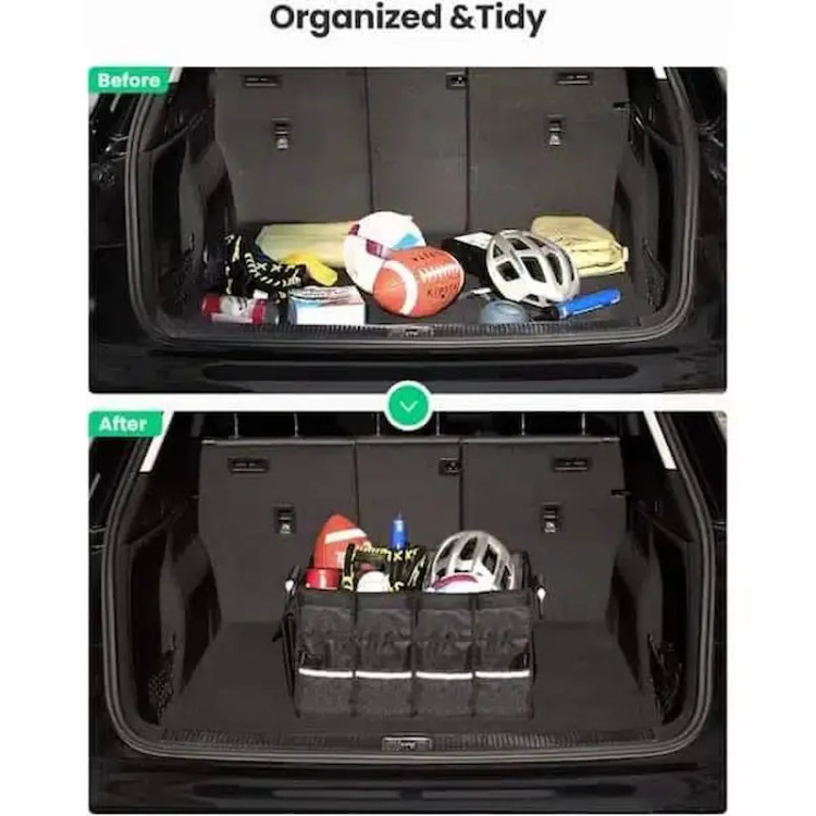 نظم دهنده صندوق CAR TRUNK ORGANIZER 57L-BLACK گرین لاین